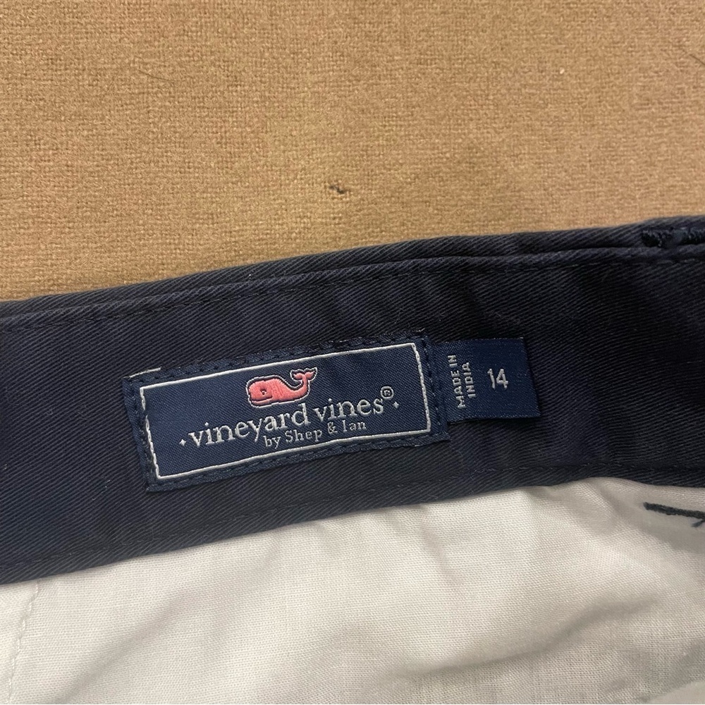 Boy’s Vineyard Vines Navy Blue Chinos Size 14 - Picture 7 of 14